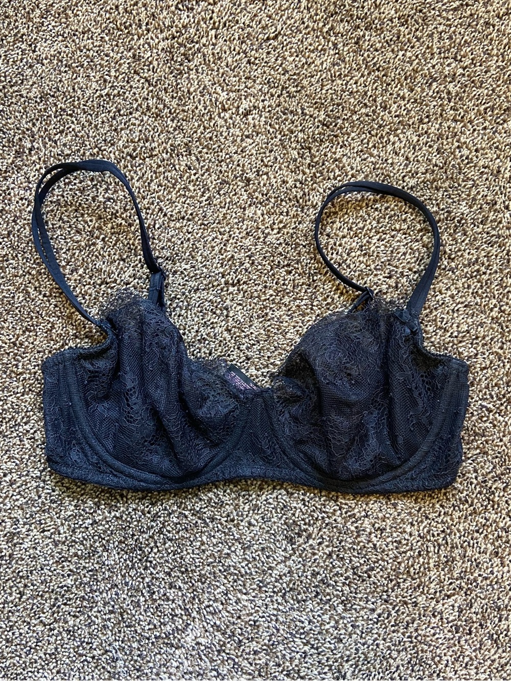 VS Lace Bra Black 34D